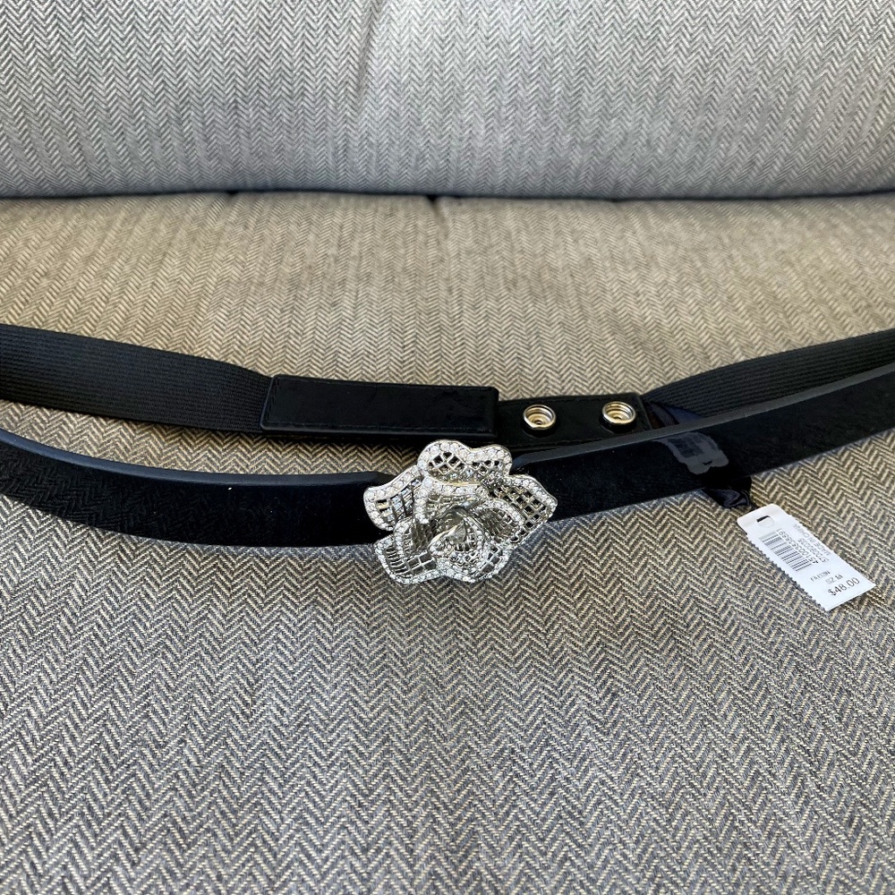 WHBM Patten Leather Belt (Size M)